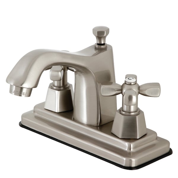 KS8648HX 4" Centerset Bathroom Faucet, Brushed Nickel